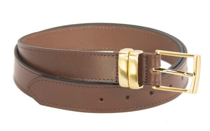 30mm Genuine leather belt with buckle 30-788799 - Image 3