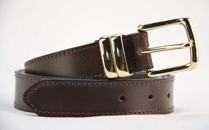 30mm Genuine leather belt with buckle 30-788799