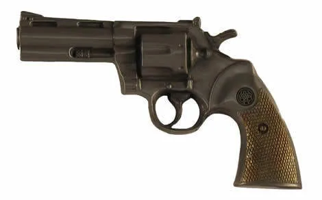 Gun pewter belt buckle BK3974