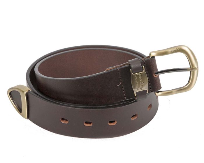 40mm Genuine leather belt with buckle 40-673272 - Image 2