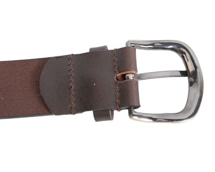 40mm Genuine leather belt with buckle 40-673272 - Image 7