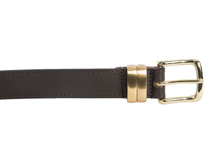 30mm Genuine leather belt with buckle 30-788799 - Image 4